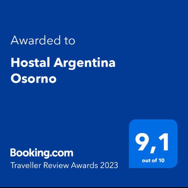 Hostal Argentina 奥索尔诺 外观 照片